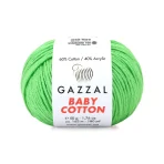 Gazzal Baby Cotton 3466 яскраво-зелений - Зображення 2
