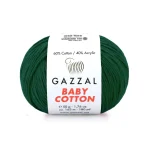 Gazzal Baby Cotton 3467 темно-зелений - Зображення 2