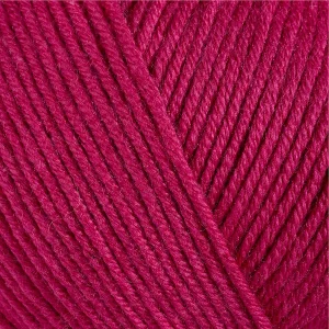 Gazzal Baby Cotton 3415 фуксія — моток пряжі напівбавовна 50 г
