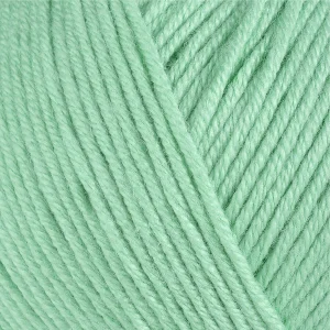 Gazzal Baby Cotton 3425 м'ята — моток пряжі напівбавовна 50 г