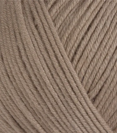 Gazzal Baby Cotton 3434 какао — моток пряжі напівбавовна 50 г