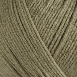 Gazzal Baby Cotton 3464 бежево-оливковий — моток пряжі напівбавовна 50 г